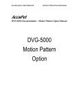 Motion User Manual