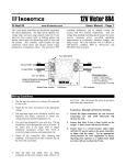 Victor 884 User Manual