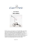 GRI-1000Li Users Manual - Remote Control Golf Cart