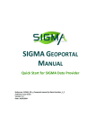 SIGMA Geoportal Manual