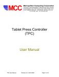to view a TPC User Manual - MCC