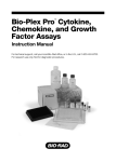 Bio-Plex Pro™ Cytokine, Chemokine, and Growth Factor - Bio-Rad