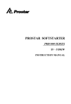 PROSTAR SOFTSTARTER - prostar international electric co.,ltd.