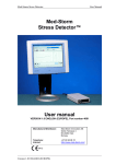 Med-Storm Stress Detector™ User manual - Med