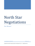 User Manual. - North Star Negotiations