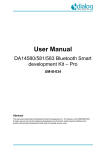 DA14580/581/583 Bluetooth Smart development Kit – Pro