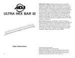Ultra Hex Bar 12 User Manual
