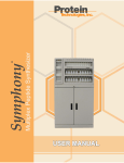 Symphony User Manual - Protein Technologies, Inc.