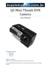 Q5 Mini Thumb DVR Camera