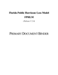 Florida Public Hurricane Loss Model