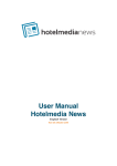 User Manual Hotelmedia News 5. First steps