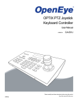 OPTIX PTZ Joystick Keyboard Controller