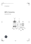 BPG Columns - GE Healthcare Life Sciences