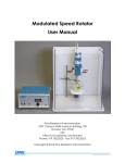 Modulated Speed Rotator User Manual