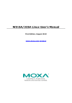 W315A/325A Linux User`s Manual