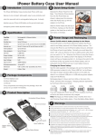 IPower Battery Case User Manual