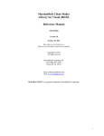 MCM4DB Reference Manual - MarshallSoft Computing