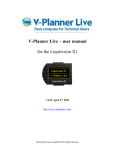 V-Planner Live – user manual for the Liquivision X1