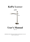 KoPa Scanner User`s Manual
