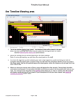 the Timeline Viewing area - Steve`s Timeline Program