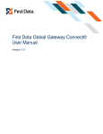 First Data Global Gateway Connect®