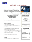 October 2014 Volume 19 Issue 10
