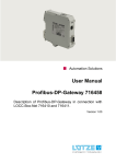 User Manual Profibus-DP