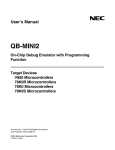 QB-MINI2 On-Chip Debug Emulator with Programming