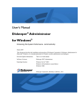Diskeeper 2007 Administrator User`s Manual