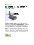 RC4Wireless W-DIM for W