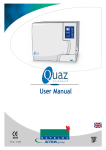 User Manual - Autoclaves Service, Repairs and Validation