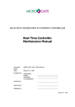 RTC maintenance manual - Caltech Optical Observatories