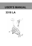 3318 LA USER`S MANUAL