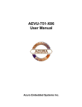 AEVU-751-X86 User Manual