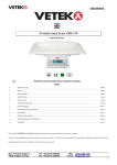 Portable baby Scale VRB-15P