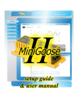 MiniGoose II User Manual, v1.05.ppp