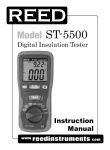 ST-5500 Manual  - Addiss Electric Supply