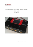 CB86 Plus Balance Charger User Manual - Smart