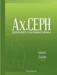 Ax.CEPH Users Guide Ver. 2.0
