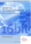 Infineon XC167CI-16F, XC167CI-32F Peripheral Units User`s Manual