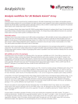 Analysis workflow for UK Biobank Axiom® Array