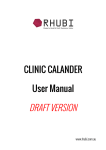 RHUBI Clinic User Manual