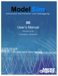 ModelSim SE User`s Manual - Electrical and Computer Engineering