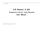 DVR User Manual For 9400Series
