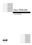 Océ TDS100 - Rebuild Copiers
