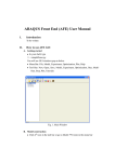 ABAQUS Front End (AFE) User Manual