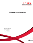 FIB Operating Procedure - Nebraska Center for Materials and