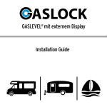 Installation Guide GASLEVEL® mit externem Display
