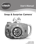 User`s Manual Snap & Surprise Camera