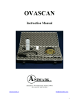 Ovascan Owner`s Manual